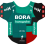 2022 - 3 Stickers for 1/32 scale cyclists Bora Hansgrohe