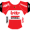 2022 - 3 Stickers for 1/32 scale cyclists Lotto Soudal