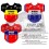 2022 - 3 Stickers for 1/32 scale cyclists Jumbo Visma Champions