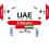 2020- 3 Stickers for Echapp&eacute;e Infernale Cyclists UAE Team Emirates