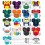 Pro Teams 2024 jerseys stickers