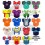 Sticker per squadre World Teams 2020
