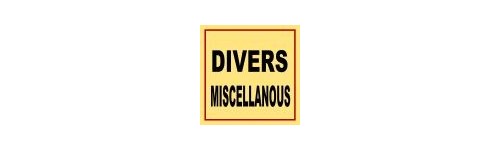 Peints divers